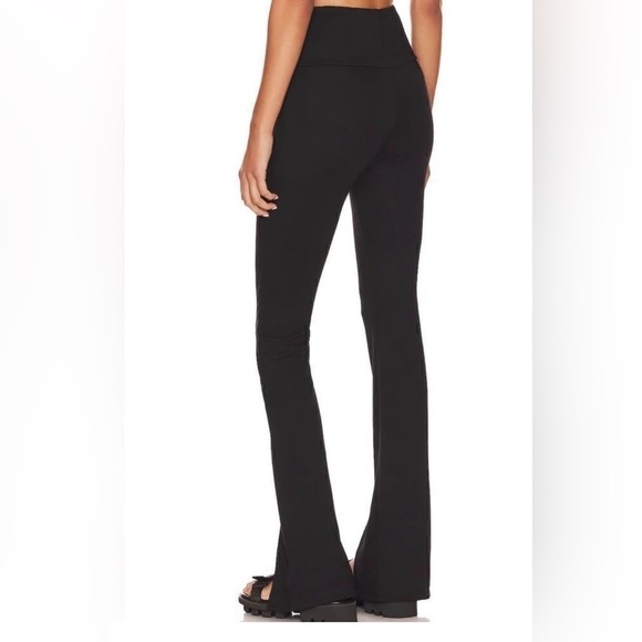 All Saints Tamie Black Flared Women's Pants Size 8 - Picture 4 of 6